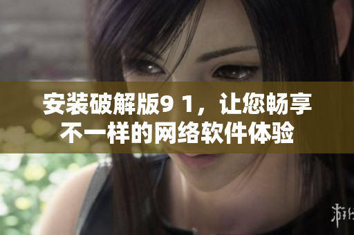 安裝破解版9 1，讓您暢享不一樣的網(wǎng)絡(luò)軟件體驗(yàn)