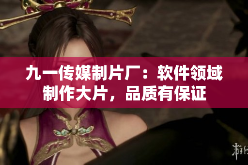 九一傳媒制片廠：軟件領(lǐng)域制作大片，品質(zhì)有保證