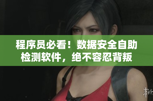程序員必看！數(shù)據(jù)安全自助檢測(cè)軟件，絕不容忍背叛