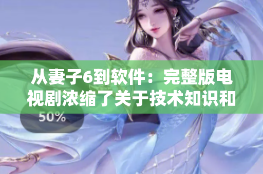 從妻子6到軟件：完整版電視劇濃縮了關(guān)于技術(shù)知識和軟件的最佳故事