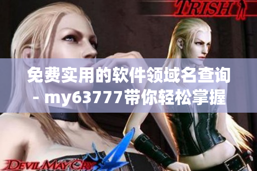 免費實用的軟件領域名查詢- my63777帶你輕松掌握