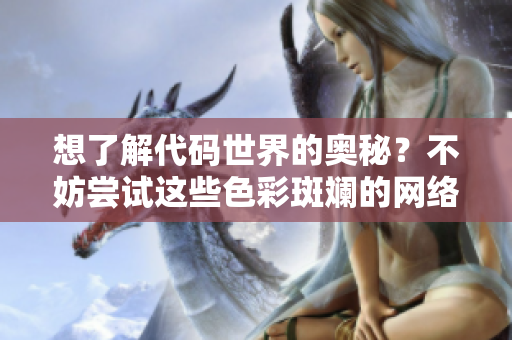 想了解代碼世界的奧秘？不妨嘗試這些色彩斑斕的網(wǎng)絡軟件編程指南