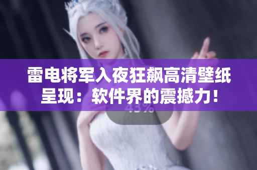 雷電將軍入夜狂飆高清壁紙呈現(xiàn)：軟件界的震撼力！