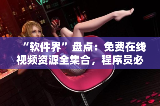 “軟件界”盤點(diǎn)：免費(fèi)在線視頻資源全集合，程序員必看