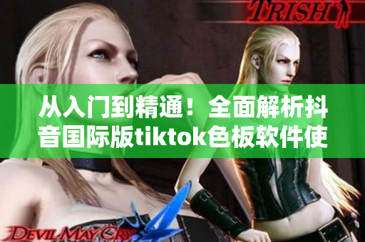 從入門(mén)到精通！全面解析抖音國(guó)際版tiktok色板軟件使用技巧