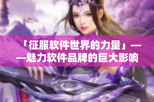 「征服軟件世界的力量」——魅力軟件品牌的巨大影響