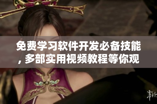 免費(fèi)學(xué)習(xí)軟件開(kāi)發(fā)必備技能, 多部實(shí)用視頻教程等你觀看!