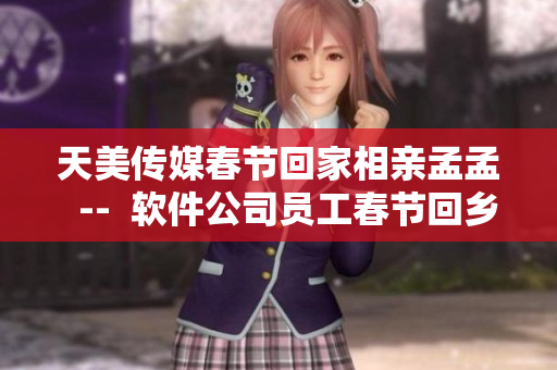 天美傳媒春節(jié)回家相親孟孟  --  軟件公司員工春節(jié)回鄉(xiāng)相親季