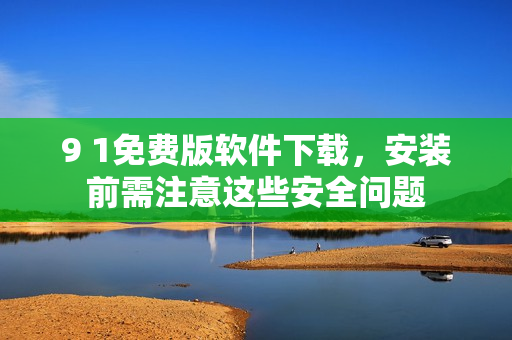 9 1免費(fèi)版軟件下載，安裝前需注意這些安全問題