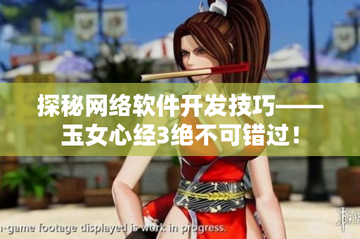 探秘網(wǎng)絡軟件開發(fā)技巧——玉女心經(jīng)3絕不可錯過！