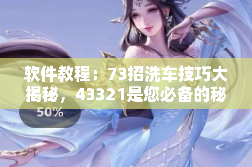 軟件教程：73招洗車技巧大揭秘，43321是您必備的秘籍