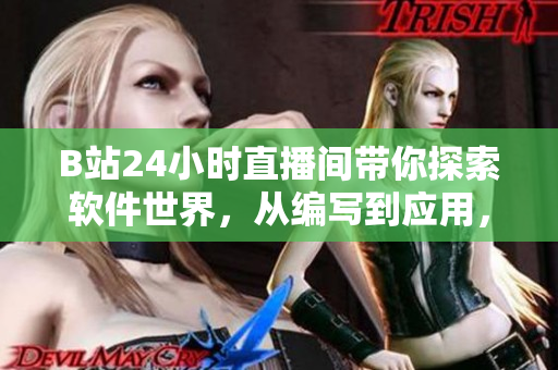 B站24小時直播間帶你探索軟件世界，從編寫到應用，全面解析網(wǎng)絡軟件