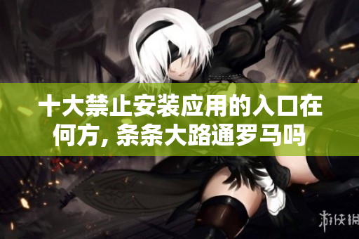 十大禁止安裝應用的入口在何方, 條條大路通羅馬嗎