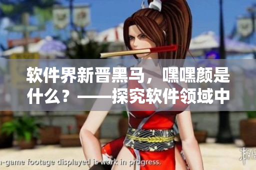軟件界新晉黑馬，嘿嘿顏是什么？——探究軟件領(lǐng)域中的嘿嘿顏現(xiàn)象