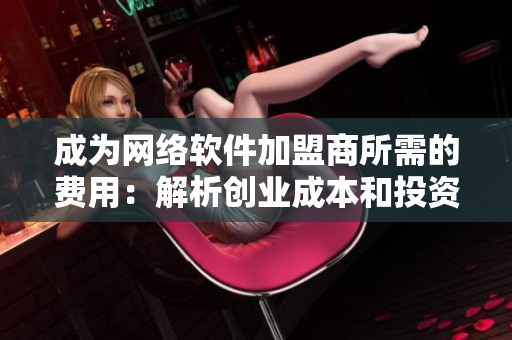 成為網絡軟件加盟商所需的費用：解析創(chuàng)業(yè)成本和投資回報
