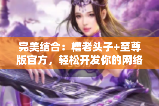 完美結(jié)合：糟老頭子+至尊版官方，輕松開發(fā)你的網(wǎng)絡(luò)軟件