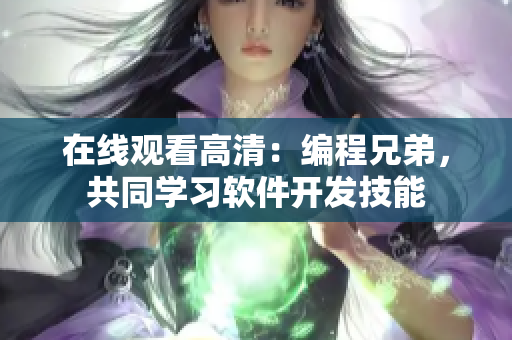 在線觀看高清：編程兄弟，共同學(xué)習(xí)軟件開發(fā)技能