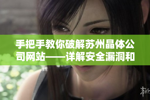手把手教你破解蘇州晶體公司網(wǎng)站——詳解安全漏洞和防御方法