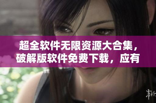 超全軟件無限資源大合集，破解版軟件免費下載，應(yīng)有盡有