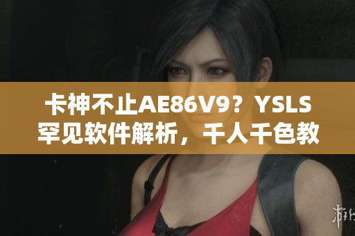 卡神不止AE86V9？YSLS罕見軟件解析，千人千色教你挑選最合適！