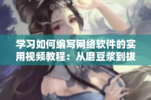 學(xué)習(xí)如何編寫網(wǎng)絡(luò)軟件的實用視頻教程：從磨豆?jié){到拔蘿卜