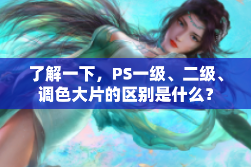 了解一下，PS一級(jí)、二級(jí)、調(diào)色大片的區(qū)別是什么？