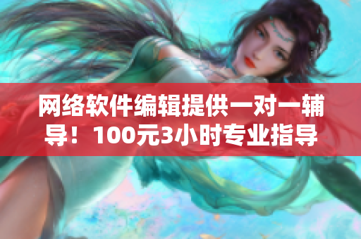 網(wǎng)絡(luò)軟件編輯提供一對(duì)一輔導(dǎo)！100元3小時(shí)專業(yè)指導(dǎo)助你編寫軟件開(kāi)發(fā)技能