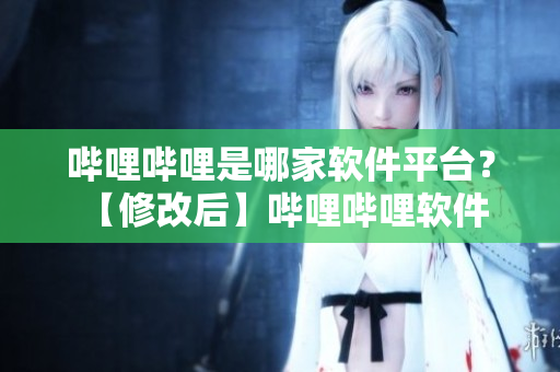 嗶哩嗶哩是哪家軟件平臺(tái)？ 【修改后】嗶哩嗶哩軟件是如何制作的？
