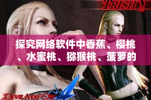 探究網(wǎng)絡(luò)軟件中香蕉、櫻桃、水蜜桃、獼猴桃、菠蘿的使用與優(yōu)化方法