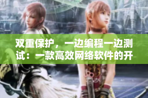 雙重保護(hù)，一邊編程一邊測試：一款高效網(wǎng)絡(luò)軟件的開發(fā)流程