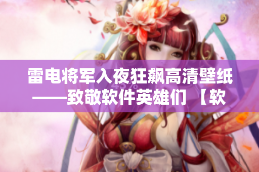 雷電將軍入夜狂飆高清壁紙——致敬軟件英雄們 【軟件英雄壁紙】