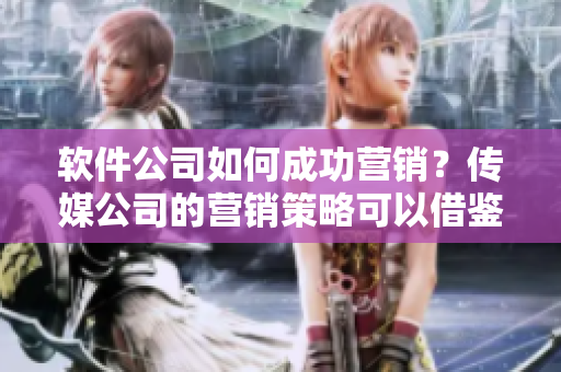 軟件公司如何成功營(yíng)銷？傳媒公司的營(yíng)銷策略可以借鑒