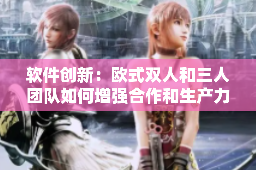 軟件創(chuàng)新：歐式雙人和三人團隊如何增強合作和生產(chǎn)力