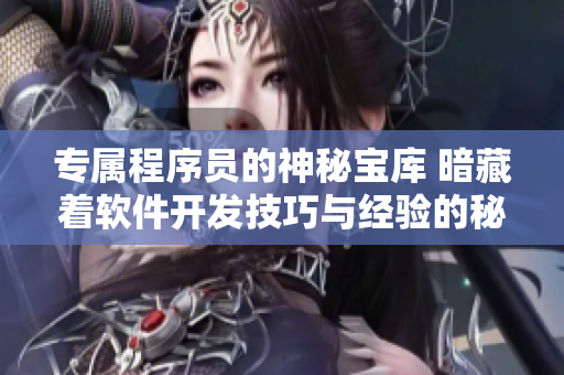 專屬程序員的神秘寶庫(kù) 暗藏著軟件開發(fā)技巧與經(jīng)驗(yàn)的秘籍