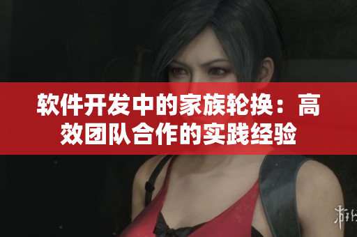 軟件開發(fā)中的家族輪換：高效團隊合作的實踐經(jīng)驗