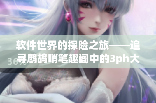 軟件世界的探險之旅——追尋鷓鴣哨筆趣閣中的3ph大神