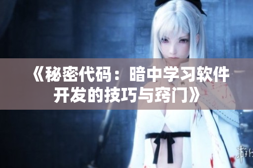 《秘密代碼：暗中學(xué)習(xí)軟件開發(fā)的技巧與竅門》