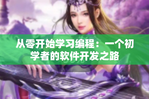 從零開始學(xué)習(xí)編程：一個(gè)初學(xué)者的軟件開發(fā)之路
