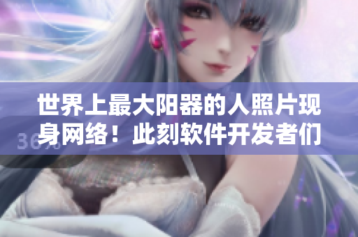 世界上最大陽器的人照片現(xiàn)身網絡！此刻軟件開發(fā)者們有何感受？