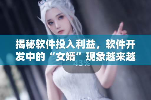揭秘軟件投入利益，軟件開發(fā)中的“女婿”現(xiàn)象越來(lái)越嚴(yán)重