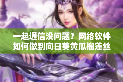 一起通信沒問題？網(wǎng)絡(luò)軟件如何做到向日葵黃瓜榴蓮絲瓜的兼容性？