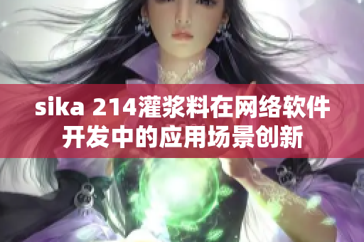 sika 214灌漿料在網(wǎng)絡軟件開發(fā)中的應用場景創(chuàng)新
