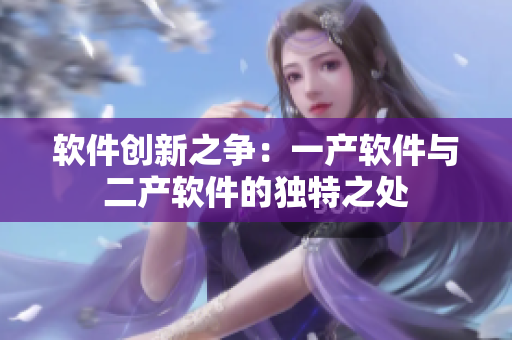軟件創(chuàng)新之爭：一產(chǎn)軟件與二產(chǎn)軟件的獨特之處