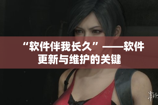 “軟件伴我長(zhǎng)久”——軟件更新與維護(hù)的關(guān)鍵