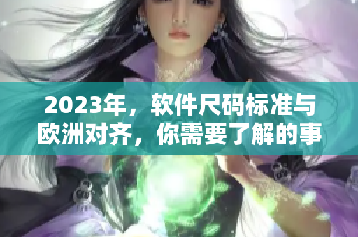 2023年，軟件尺碼標(biāo)準(zhǔn)與歐洲對(duì)齊，你需要了解的事項(xiàng)！