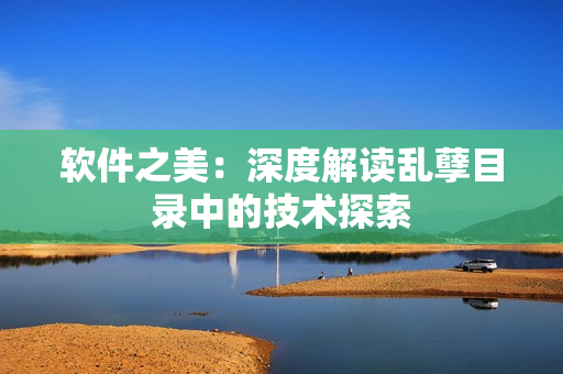 軟件之美：深度解讀亂孽目錄中的技術(shù)探索