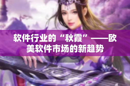 軟件行業(yè)的“秋霞”——歐美軟件市場的新趨勢