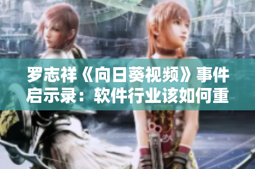 羅志祥《向日葵視頻》事件啟示錄：軟件行業(yè)該如何重振公信力