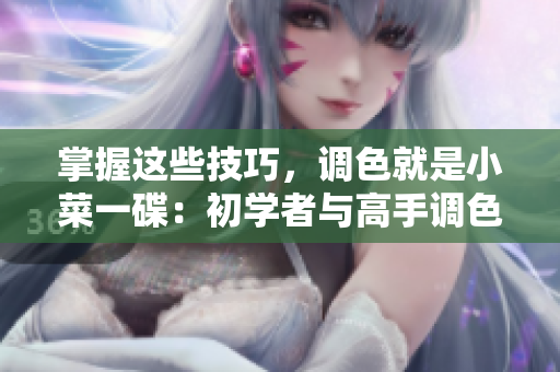 掌握這些技巧，調(diào)色就是小菜一碟：初學(xué)者與高手調(diào)色大片區(qū)別揭秘