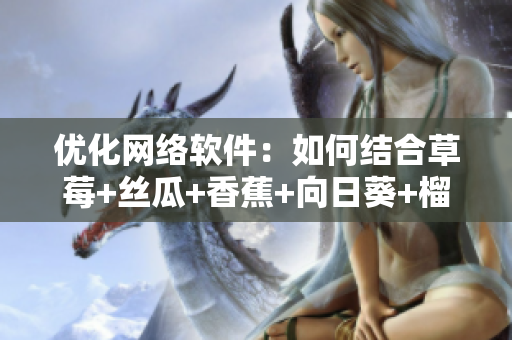 優(yōu)化網(wǎng)絡(luò)軟件：如何結(jié)合草莓+絲瓜+香蕉+向日葵+榴蓮18種技術(shù)提升性能